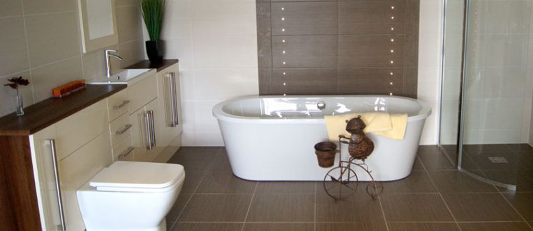 banner for Frog Bathroom Showroom